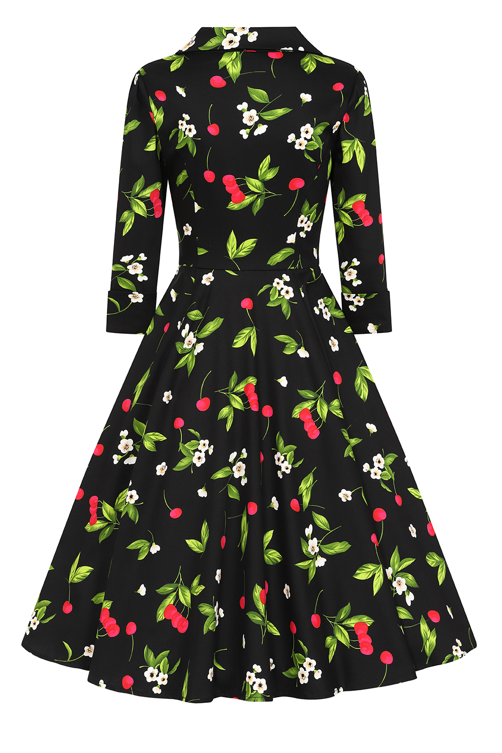 Natasha Cherry Swing Dress